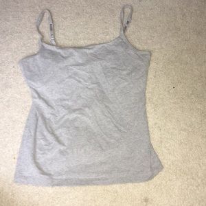 Gray tank top